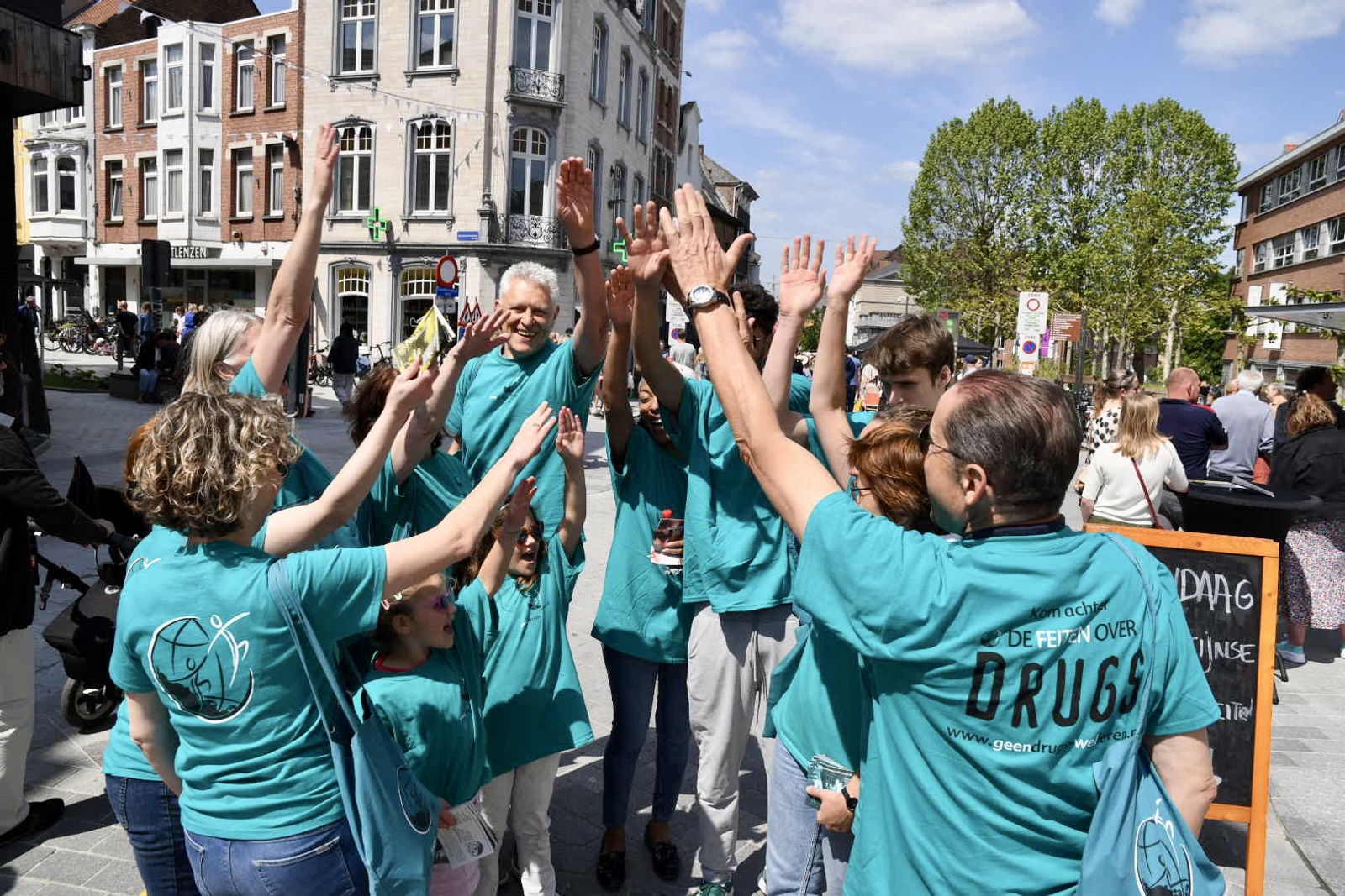 Vrijwilligers in actie