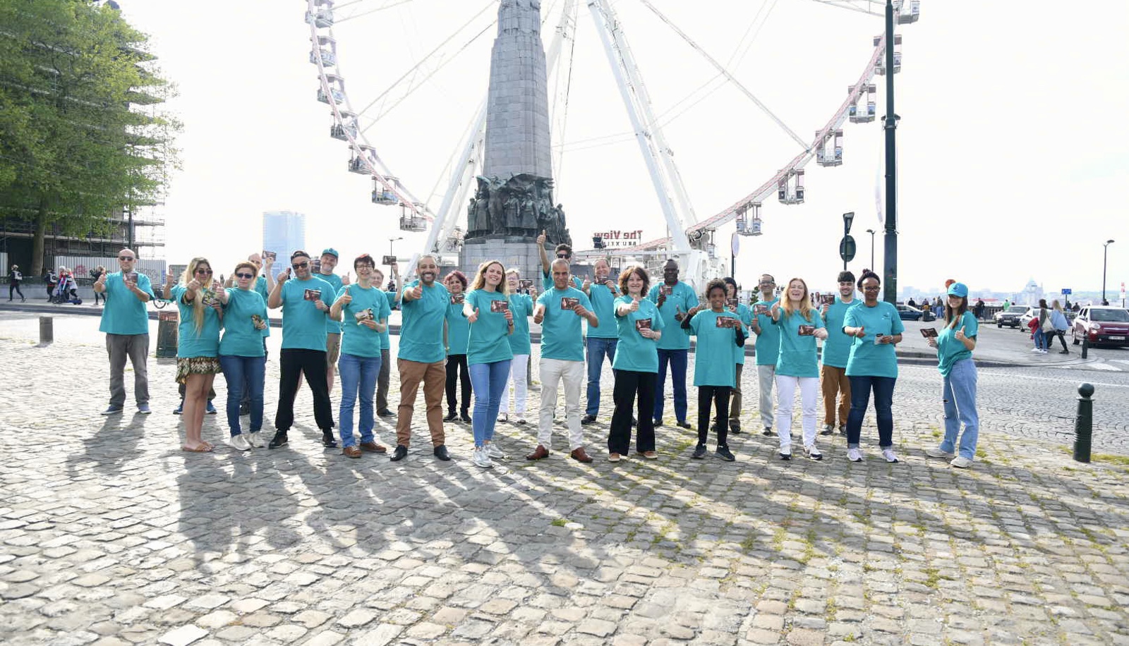 Team Brussel ferriswiel